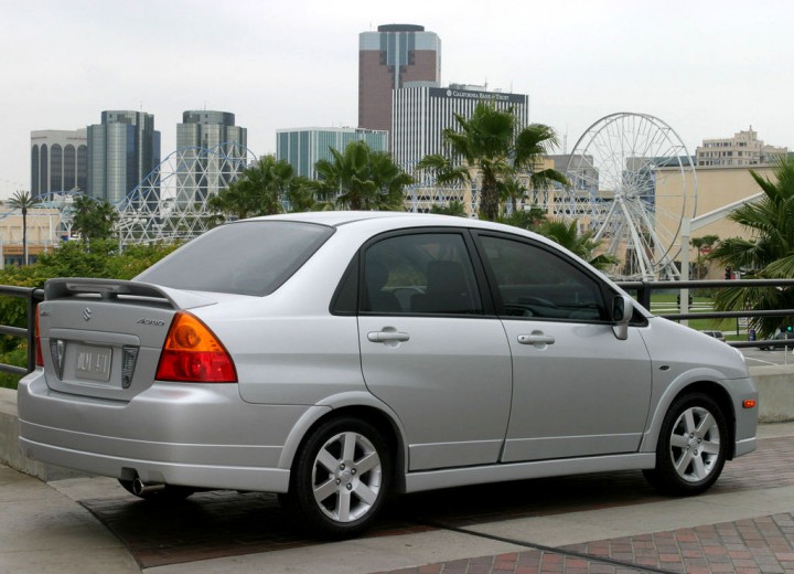 Technical specifications and characteristics for【Suzuki Aerio】 - picture 4