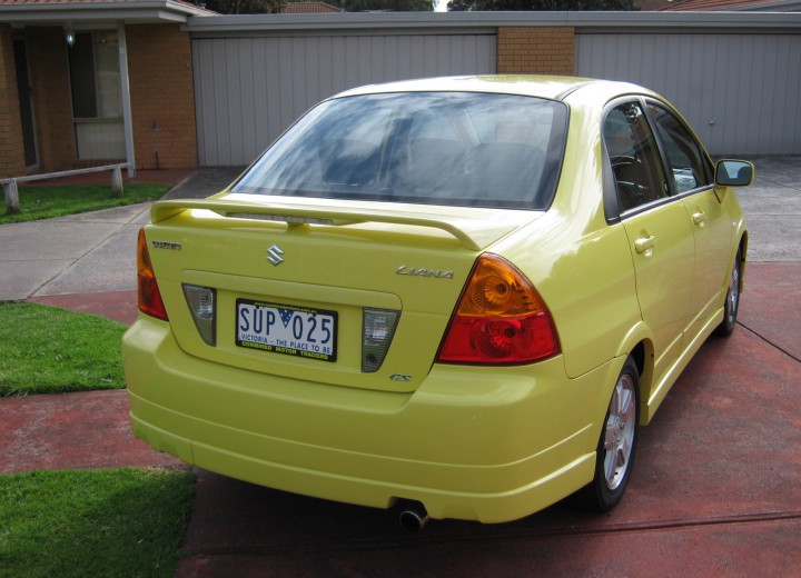 Τεχνικά χαρακτηριστικά για Suzuki Liana Sedan I - picture 3