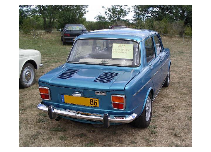 Technical specifications and characteristics for【Talbot Simca 1000】 - picture 2
