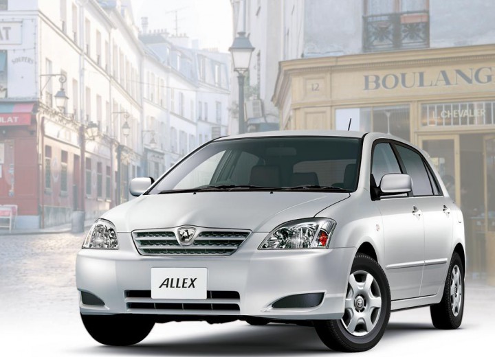 Technical specifications and characteristics for【Toyota Allex】 - picture 1