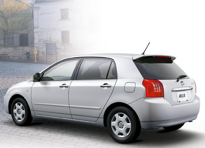 Technical specifications and characteristics for【Toyota Allex】 - picture 2