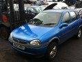 Technical specifications of the car and fuel economy of Vauxhall Corsa