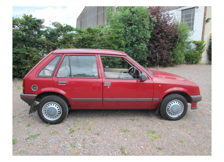Technical specifications and characteristics for【Vauxhall Nova】 - picture 2