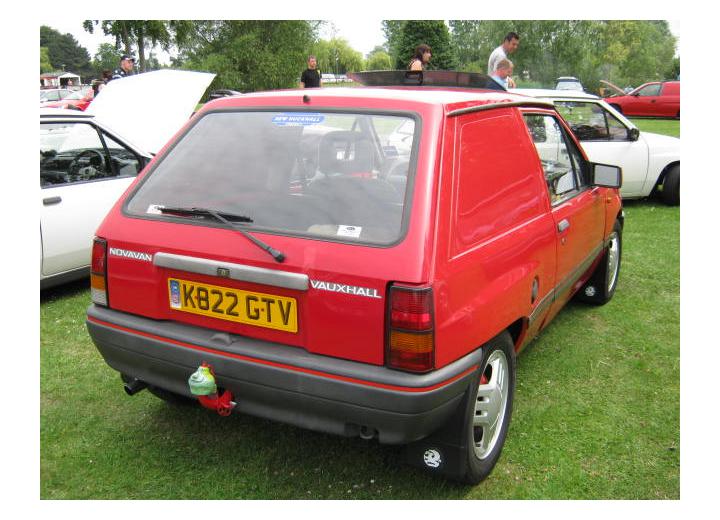 Технические характеристики о Vauxhall Novavan - picture 3