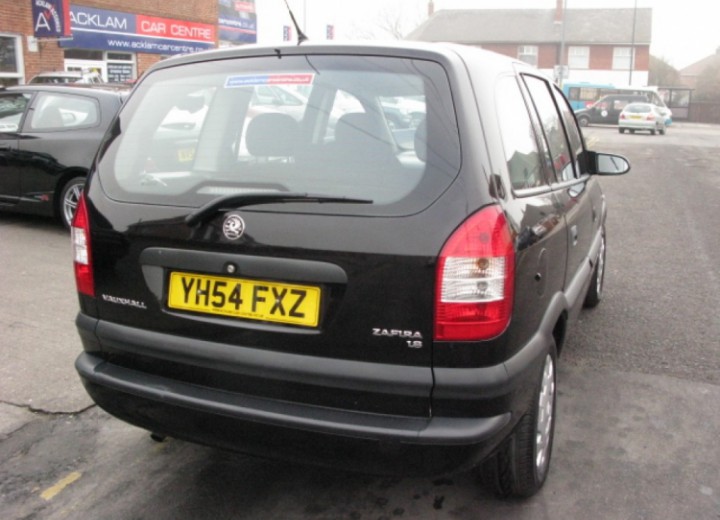 Caratteristiche tecniche di Vauxhall Zafira - picture 4