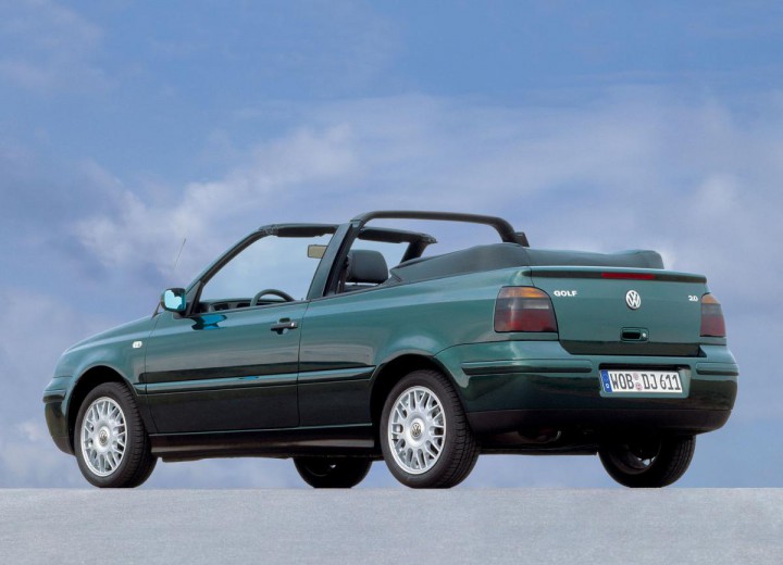 Technical specifications and characteristics for【Volkswagen Golf IV Cabrio (1J)】 - picture 3