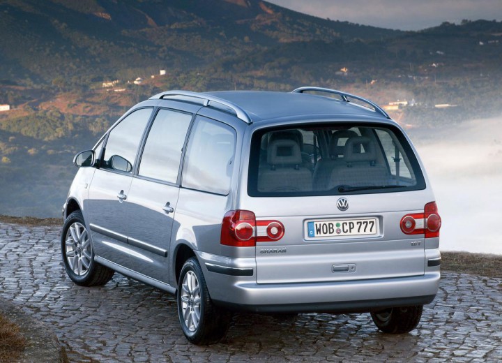 Technische Daten und Spezifikationen für Volkswagen Sharan (7M) - picture 4