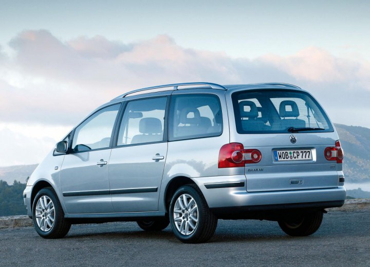 Technische Daten und Spezifikationen für Volkswagen Sharan (7M) - picture 3